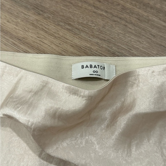 NWT BABATON MINI SLIP SKIRT - DENUDE - Size 00 - Picture 4 of 5